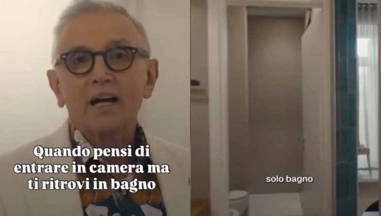 Bruno Barbieri e una stanza di 4 Hotel